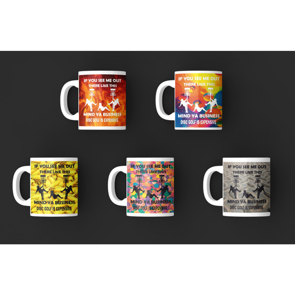 Coffee Mug DISC GOLF FUNNY Stripper Man Novelty Cup Gift For Men Him - Picture 9 of 9